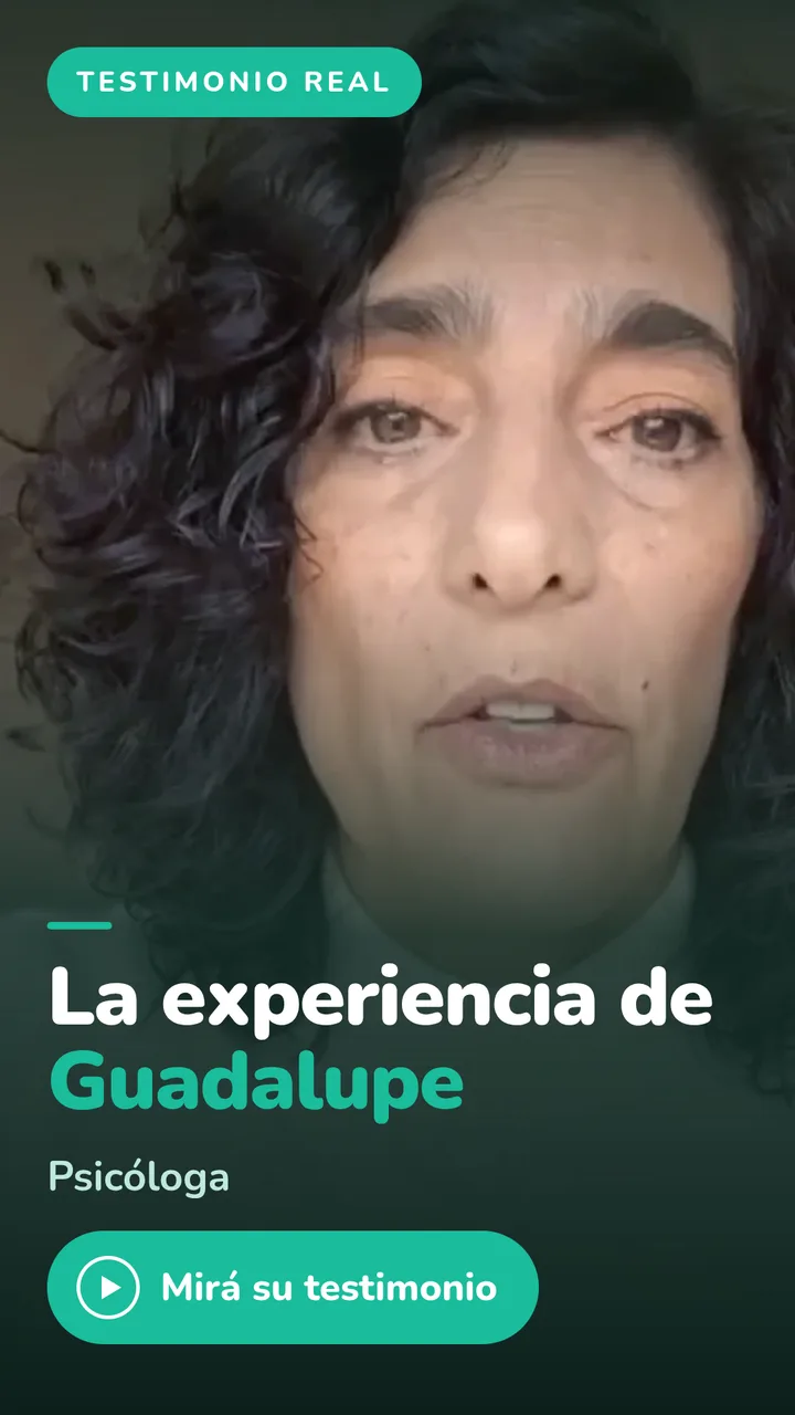 Guadalupe, Psicóloga clínica, cuenta su experiencia con Psicobit